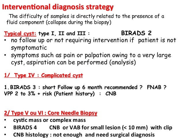 diagnostics breast biopsy complex cyst Diagnostics breast biopsy complex cyst